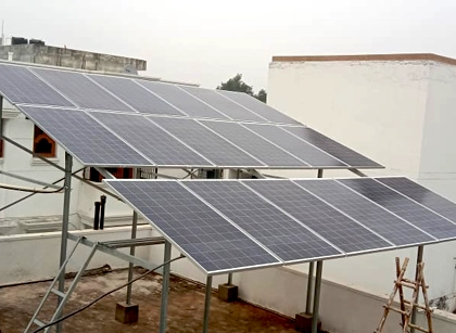 Hot Dip Solar Structure