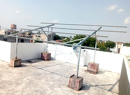 SS Solar Mounting Structure