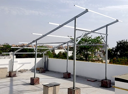 SS Solar Mounting Structure